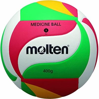 Molten v5m9000-m ballon de volley blanc vert rouge jaune taille 5