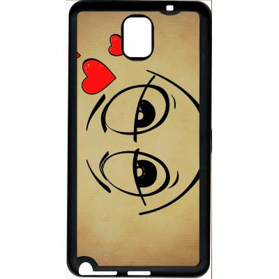 Coque samsung note 3 smiley amoureux