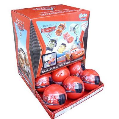 Jouceo - Boule surprise - Gacha - Cars 2 : Voiture à assembler