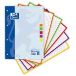 Bloc-notes College, A5, 160 Feuilles, Quadrillé, - Beaux-Arts