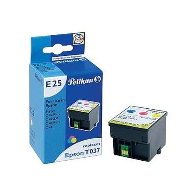 Pelikan E25 - 27 ml - couleur (cyan, magenta, jaune) - compatible - réservoir d'encre (alternative pour : Epson T037) - pour Epson Stylus C42+, C42S, C42SX, C42UX, C42UX Plus, C44+, C46 État correct - Pelikan Holding reconditionné disponible sur Fnac