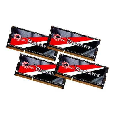 G.Skill Ripjaws - DDR3L - 32 GB : 4 x 8 GB - SO DIMM 204-PIN