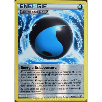 Acheter carte Pokémon 113/122 Energie Eclaboussure - REVERSE XY - Rupture Turbo NEUF FR État correct - 16,00 € carte Pokémon 113/122 Energie Eclaboussure - REVERSE XY - Rupture Turbo NEUF FR État correct - Pokémon reconditionné disponible sur Fnac