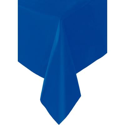 Nappe bleue en plastique (137 x 274 cm)