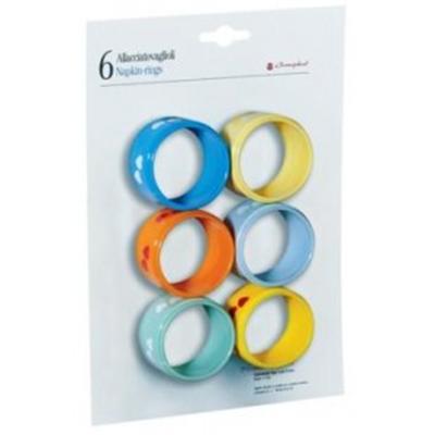 Ustensiles et accessoires de cuisine - rond serviettes par 6 ( CO-498-12 )