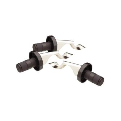 kitchencraft bar craft set de 3 bouchons avec action de levier
