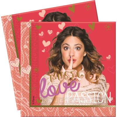 20 Serviettes Violetta passion™