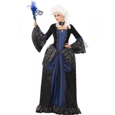 Déguisement de masque de beauté baroque - S