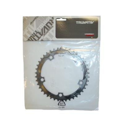 Truvativ chainring ss 42t 4 bolt 104mm bcd aluminium blast black 3mm [misc.]
