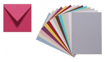 LALO G. - 25 Enveloppes Verg&eacute; 14x140mm Blanc