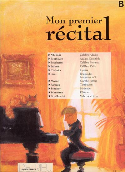 MON PREMIER RECITAL VOL B