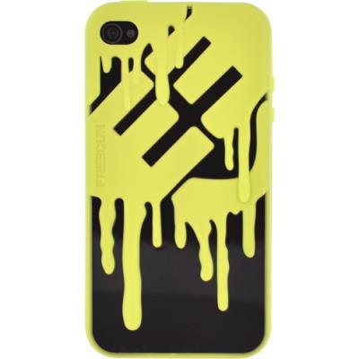 Coque souple freegun verte pour iphone 4 4s