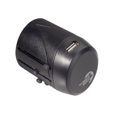 Hypertec World Travel Adapter with USB Charger - netspanningsadapter