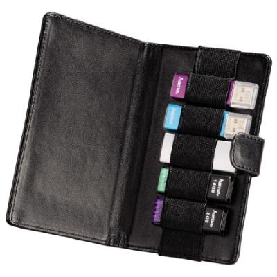 Hama Étui Vegas pour 5 clés USB Noir