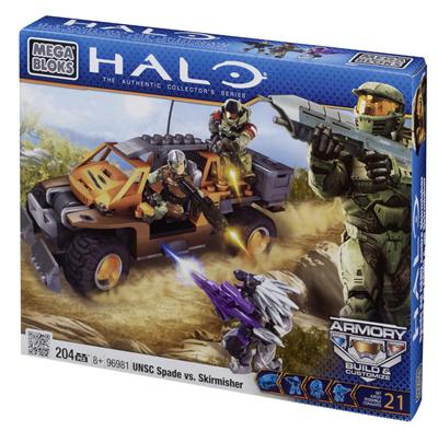 Megabloks - Halo - Unsc Pioneer Contre Skirmisher