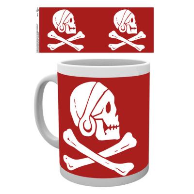 Tasse de ceramique Uncharted Red Skull