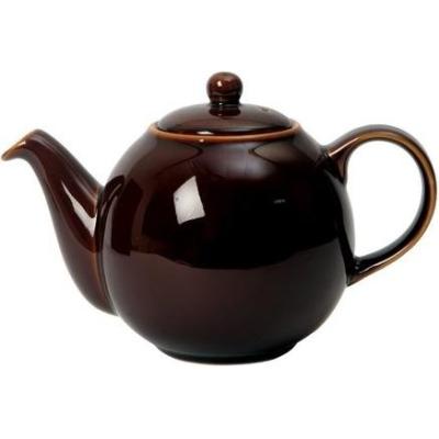 LONDON POTTERY THÉIÈRE 4 TASSES MARRON