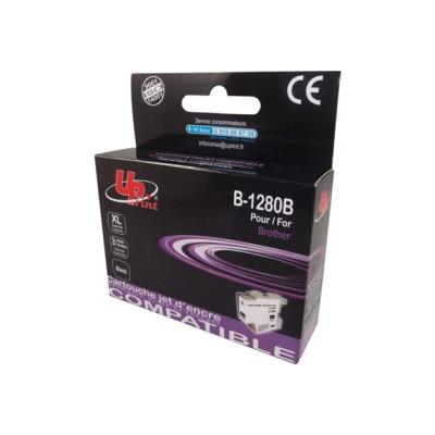 UPrint B-1280B - XL grootte - zwart - inktcartridge (alternatief voor: Brother LC1240BK, Brother LC1280XLBK)