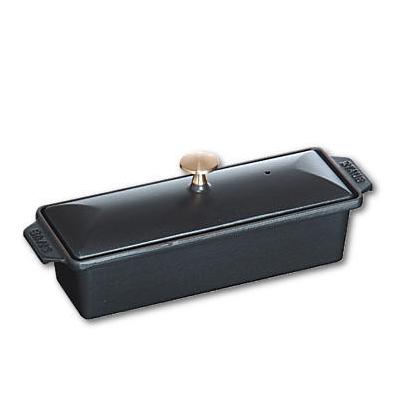 STAUB 1313025 TERRINE RECTANGULAIRE FONTE NOIRE 30 X 11 CM