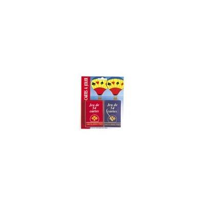 FRANCE CARTES - 404455 - JEU DE CARTES - 2 JEUX DE 54 CARTES
