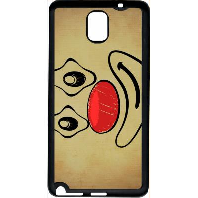 Coque samsung note 3 smiley clown nez rouge