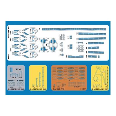 Maquette en carton : laser-cut set stettin schreiber-bogen