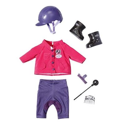 Zapf Creation 822340 Baby Born - Tenue d'Equitation - Vêtements pour Poupon 43 cm