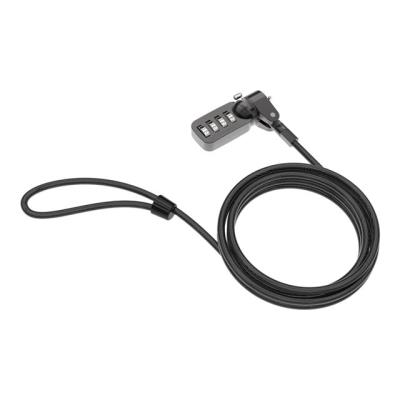 Compulocks Universal Laptop Security Cable T-bar - With 4 dial Combination Lock - beveiligingskabelslot