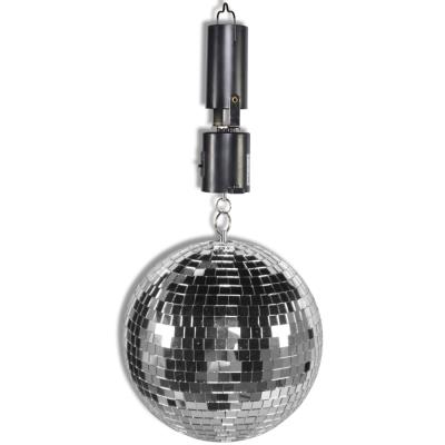 Party Fun Lights Roterende Discobol met spiegels en spotlight set