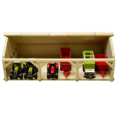 Kids globe - 610491 - bâtiment de ferme pour tracteurs - 167 x 30 x 11,9 cm