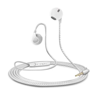 Écouteurs intra-auriculaires blanc pour Samsung Galaxy S6 casque filaire  avec micro 3,5 mm Jack casque pour téléphones cellulaires intelligents  Volume réglable