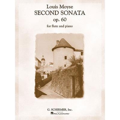 Partitions classique HAL LEONARD LOUIS MOYSE SECOND SONATA FOR FLUTE AND PIANO OP. 60 - FLUTE Flûte traversière