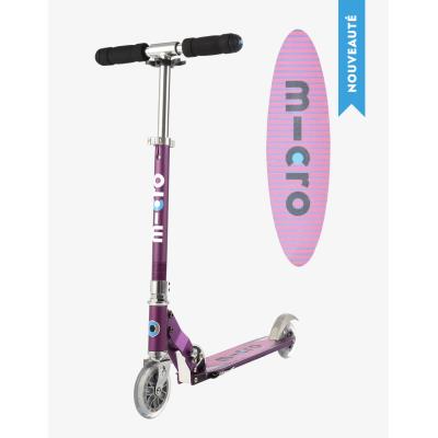 Micro sprite violet anodisé grip rayé