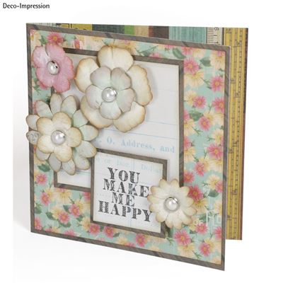 Matrice découpe et embossage thinlits sizzix 3en1 couquette - sizzix