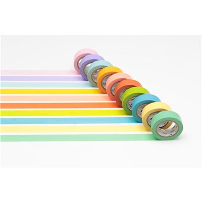 Masking tape mt assortiment 10 unis light color 2 - masking tape (mt)
