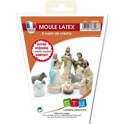 Graine Créative Moule En Latex La Crèche
