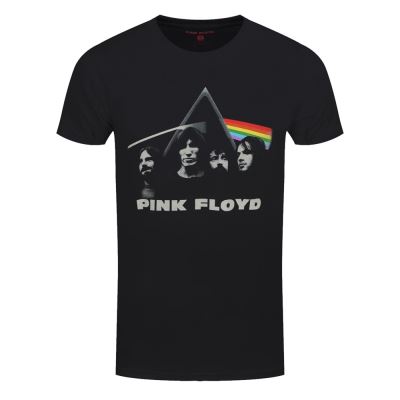 Pink Floyd T-Shirt Dark Side Of The Moon Band & Prism Homme Noir - Taille XXL