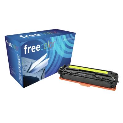 Freecolor 1977b002aa pour canon i-sensys lbp 5050, premium, cartouche de toner 500 pages à 5 % couverture-jaune