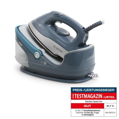 Klarstein Fer à repasser vapeur 2400W 1,7 L gris