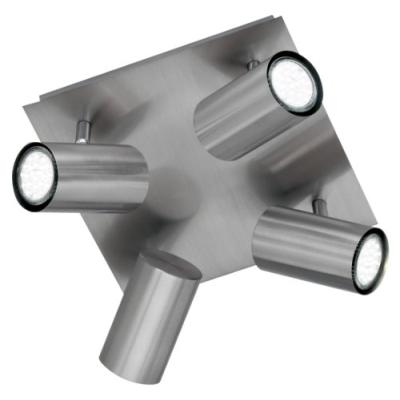 TRIO 933786 PLAFONNIER GU10 NICKEL DÉPOLI