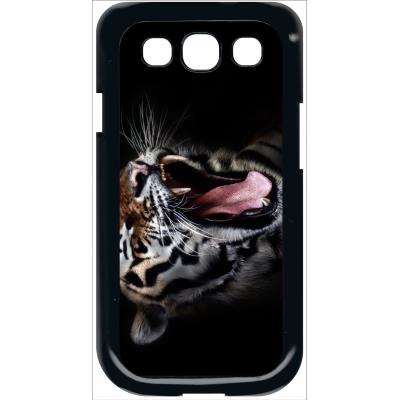 Coque samsung s3 tete de tigre sauvage
