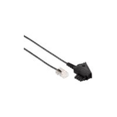 Hama DSL Box Cable - telefoonkabel - 6 m - zwart