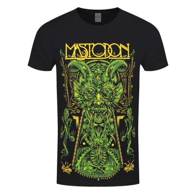 Mastodon T-Shirt Devil on Black Homme NoirNon Applicable