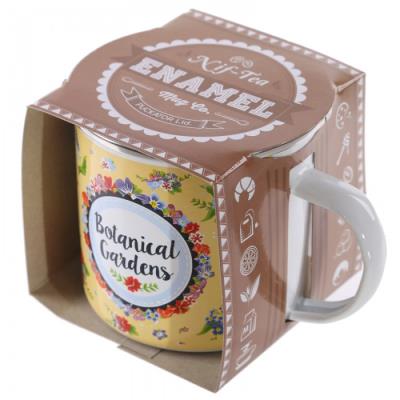 Mug émaillé Fleurs Botanical Gardens