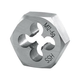 Filière à Fileter M3.5 X 0.6 - HSS Acier Rapide - Pour Filetage Mâle Sur Tiges Métalliques
