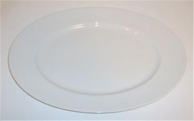 Porcelaine fine blanc*pl.ovale 36 porc.*planet