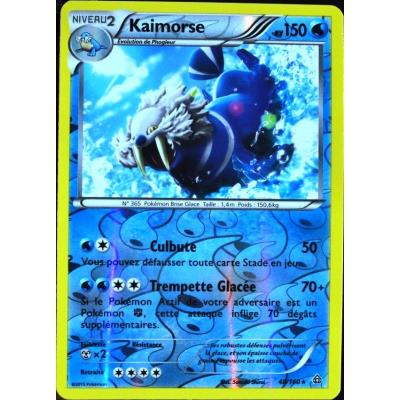 carte Pokémon 48/160 Kaimorse 150 PV REVERSE Série XY - Primo Choc NEUF FR État correct - Pokémon reconditionné disponible sur Fnac