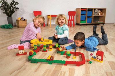 Lego Duplo - Le Circuit Duplo, 132 Pieces