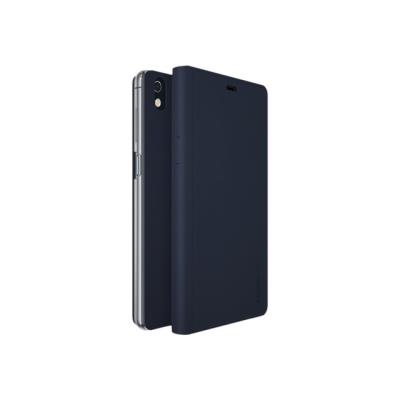Energy - Flip cover voor mobiele telefoon - polyurethaan, polycarbonaat - marineblauw - voor Phone Pro