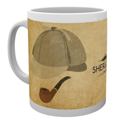 Tasse de ceramique Sherlock Icons
